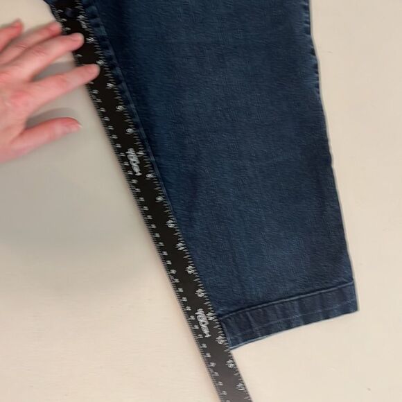 St John’s Bay Crop jeans 8P dark wash - Picture 11 of 12